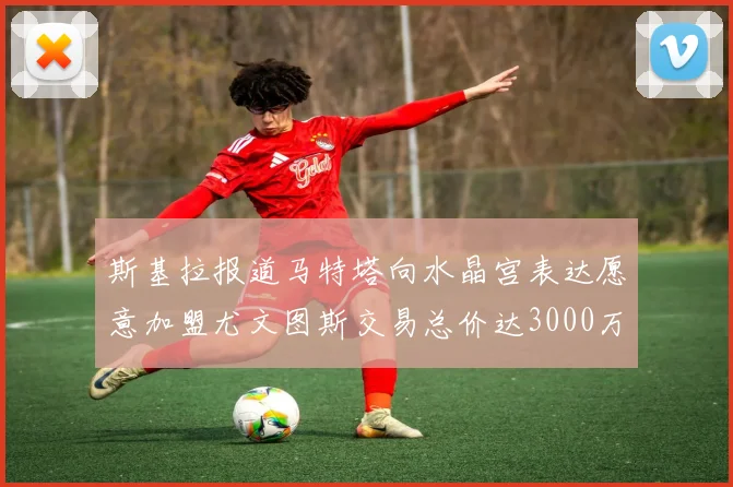 斯基拉报道马特塔向水晶宫表达愿意加盟尤文图斯交易总价达3000万欧元